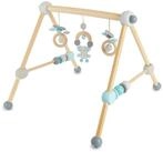 BIECO Baby Gym Bieco Spieltrapez Spielbogen Baby Holz mit Figuren & Kugeln