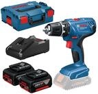 BOSCH Akku-Bohrschrauber Bosch Akku-Bohrschrauber GSR 18V-21 / 2x 4,0 Ah Akku +