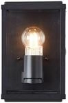 Brilliant Au&szlig;en-Wandleuchte Gaia, ohne Leuchtmittel, Au&szlig;enwandlampe schwarz