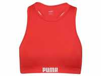 PUMA Bustier-Bikini-Top, mit Racerback-Rücken, rot