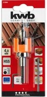 kwb Holzbohrer kwb 512004 Holz-Spiralbohrer 1 St&uuml;ck 4 mm 1 St.