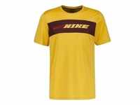 Nike Trainingsshirt Herren T-Shirt NIKE DRI-FIT SUPERSET (1-tlg) gelb Lengelhorn