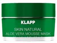 Klapp Cosmetics Gesichtsmaske Skin Natural Aloe Vera Mousse Mask