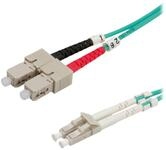 VALUE LWL-Kabel 50/125&micro;m OM3, LC/SC Glasfaserkabel, (300.0 cm), LSOH