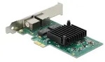 Delock DeLOCK PCIe x1 auf 2x RJ45 Gbit, LAN-Adapter, Computer-Adapter