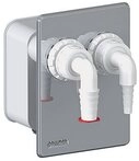 Dallmer Siphon DALLMER Anschlussset Waschger&auml;te-Siphon 400 Vario.2