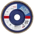 BOSCH F&auml;cherscheibe Bosch F&auml;cherschleifscheibe X431 Standard for Metal gerade...