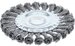 BGS technic Rundb&uuml;rste BGS Scheibenb&uuml;rste / Zopfrundb&uuml;rste &Oslash; 125 mm