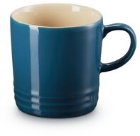 LE CREUSET Becher LeCreuset Kaffeebecher 350ml, Auswahl Deep Teal, Steinzeug