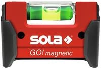 SOLA Wasserwaage, Magnet-Mini Go Magnet Clip 7,5 cm