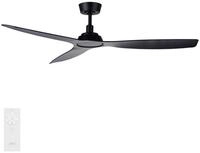 Beacon Deckenventilator Lucci air Deckenventilator Moto in schwarz mit drei...