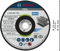 Bosch Professional Trennscheibe Schruppscheibe Expert for Inox, A 30 Q INOX BF,...