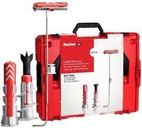 Fischer D&uuml;bel-Set Fischer 558626 DUO-Line D&uuml;bel-Sortimentsbox 833 Teile