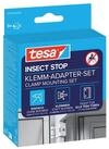tesa Insektenschutz-T&uuml;r Klemm-Adapter-Set - T&uuml;r-Klemme, Montage KIT, (Packung,