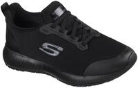 Berufsschuh SKECHERS "SQUAD SR" Gr. 35, schwarz, 35, Synthetik, Textil, Schuhe,