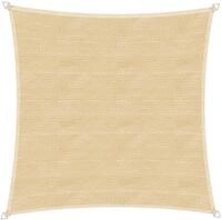 Windhager Sonnensegel Capri, Vierecksegel zur Beschattung von Garten, Terrasse,
