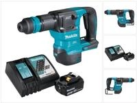 Makita Abbruchhammer DHK 180 RF1 Akku Mei&szlig;elhammer 18 V 3,1 J SDS Plus Brushless +