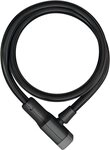 ABUS Rahmenschloss Abus Kabelschloss Racer 6412K L 85 cm D 12 mm schwarz