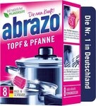abrazo Geschirrschwamm Topf & Pfanne 8 Reinigungskissen f&uuml;r T&ouml;pfe, Grill &