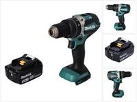 Makita Akku-Schlagbohrschrauber DHP 484 F1 Akku Schlagbohrschrauber 18 V 54 Nm