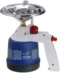 BlueCraft Gaskocher Camping Gaskocher mit Piezoz&uuml;ndung f&uuml;r 190g Stechkartuschen