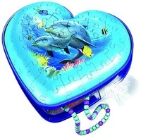 Ravensburger Verlag GmbH Puzzle Herzschatulle Unterwasserwelt, Puzzleteile