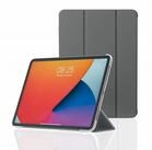 Hama Tablet-H&uuml;lle Smart Case Fold Clear Tasche Cover H&uuml;lle Grau, f&uuml;r Apple iPad