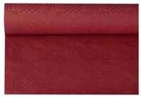 PAPSTAR Tischdecke Papiertischtuch mit Damastpr&auml;gung 8 m x 1,2 m bordeaux