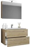 VCM Waschtisch 3-tlg. Waschplatz Waschtisch Badinos Schublade SP (3-St)