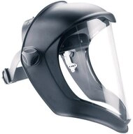 Honeywell Arbeitsschutzbrille Honeywell Bionic 1011624 Schutzvisier Schwarz,