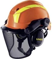 Uvex Kopfschutz uvex 9772 9774237 Forstschutzhelm Orange