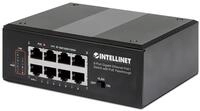 Intellinet PoE-Powered 8-Port Gigabit Ethernet PoE+ Industrial Switch with PoE...