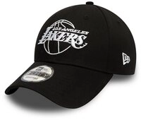 New Era Baseball Cap NBA ESSENTIAL OUTLINE 940 LOSLAK BLK