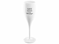 Koziol Cheers No Save Water Sektglas 100 ml white