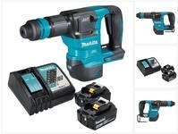 Makita Abbruchhammer DHK 180 RG Akku Mei&szlig;elhammer 18 V 3,1 J SDS Plus Brushless + 2x