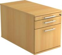 HAMMERBACHER Container Rollcontainer 80cm 1 Schub 1 H&auml;ngeregistratur Schloss