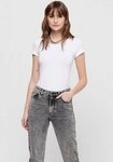 ONLY Rundhalsshirt ONLLIVE &ndash; Rundhalsshirt mit figurbetonter Silhouette sehr