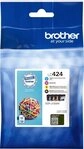 Brother LC-424 Value Pack Tintenpatrone (Packung, 4-tlg)