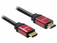 Delock HDMI-Kabel HDMI-Stecker an HDMI-Stecker 2 m HDMI-Kabel, vergoldete
