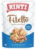Rinti Filetto Jelly mit Huhn & Ente 100 g - 24 St&uuml;ck, Nassfutter f&uuml;r: Hund