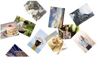 Xiaomi Fotopapier Mi Tragbarer Fotodrucker Papier 20 Blatt 26658, Selbstklebend,