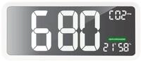 technoline Wanduhr WL 1040 (mit CO2 Messger&auml;t)