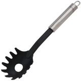 FACKELMANN Nudell&ouml;ffel Fackelmann Spaghettil&ouml;ffel Ovalgriff schwarz 32 cm