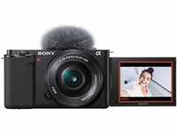 Sony ZV-E10L Systemkamera (E PZ 16 - 50 mm F3.5 - 5.6 OSS (SELP1650), 24,2 MP,