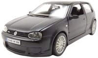 Maisto&reg; Modellauto VW Golf 4 R32 matt schwarz, Ma&szlig;stab 1:24