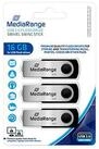 Mediarange MEDIARANGE USB-Stick MR910-3 USB 2.0, 16GB 3er Pack USB-Stick