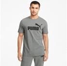 PUMA T-Shirt ESS LOGO TEE sportlicher Stil, Kurzarmdesign, aus Baumwolle