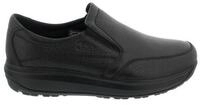 Joya Joya Traveler II Black II Slipper, Full Grain Leather/ Textile, Senso- Slipper