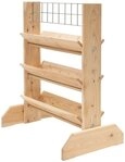 WESTMANN Kr&auml;uterbeet L Hochregal, 3-st&ouml;ckig