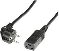 ROLINE Roline 19.08.1552 Strom Anschlusskabel Schwarz 2.00 m Elektro-Kabel,...
